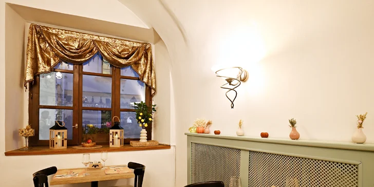 Italské degustační menu u Staroměstského náměstí pro 1 nebo 2 osoby