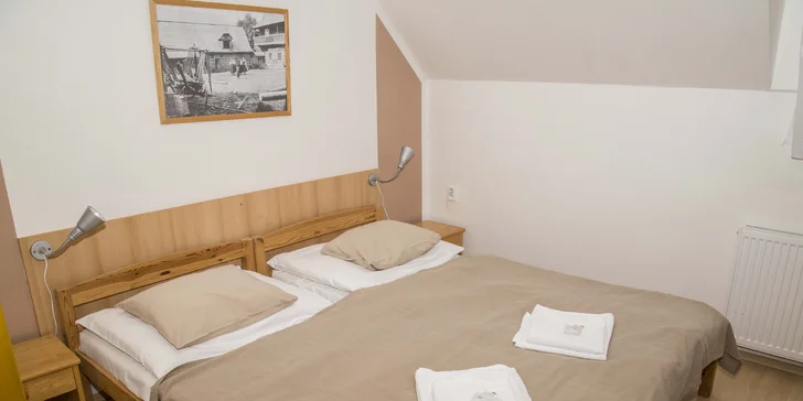 Zimní pohoda v Beskydech s jídlem i neomezenou saunou