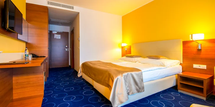 Elegantní 4* hotel v centru lázeňského města Trenčianske Teplice, procedury i strava