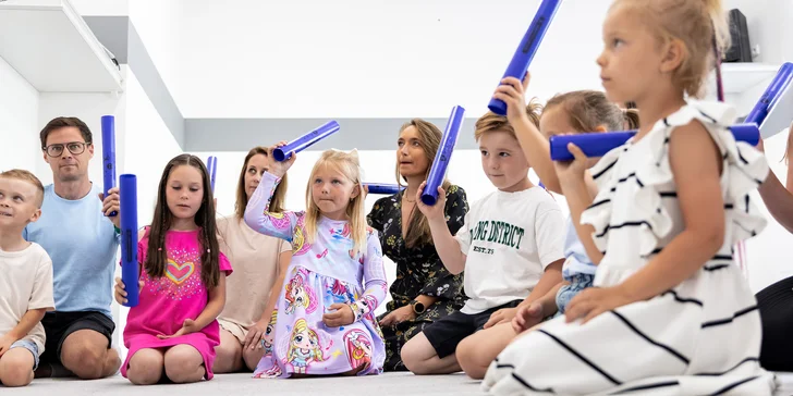 Zábava pro nejmenší: hudební kurzy pro děti od 4 měsíců do 4 let, 1 nebo 3 lekce