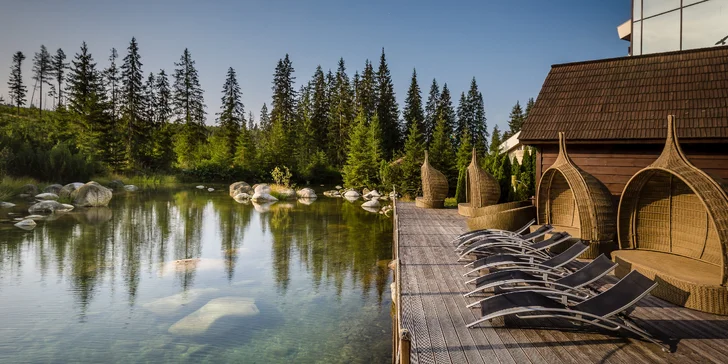Pobyt v horském prostředí Podbanského: snídaně či polopenze a vstup do luxusního wellness