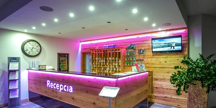 Pobyt v horském prostředí Podbanského: snídaně či polopenze a vstup do luxusního wellness
