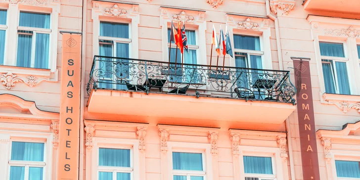 Hotel v centru Karlových Varů: jídlo a wellness, možnost masáže i solné jeskyně