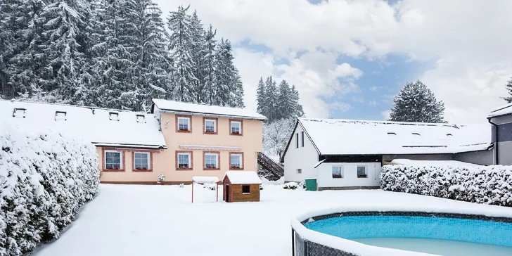 Relax na Šumavě: apartmány u Zadova se snídaní, wellness i procedurami
