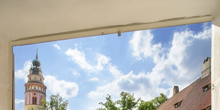 Romantika v Českém Krumlově: apartmá či pokoj u krumlovského zámku, vč. možnosti snídaně