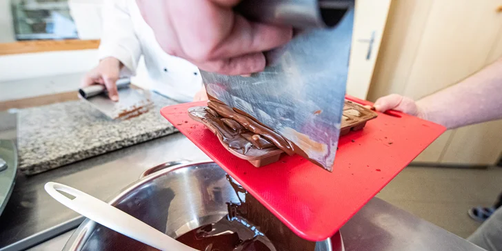 Čokoládový workshop: výroba dobrot z belgické čokolády a degustace pro 2 osoby