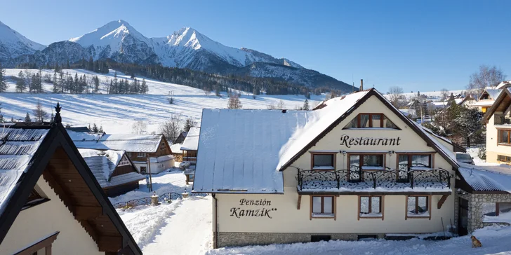 Dovolená pro páry i rodiny v srdci Ždiaru se snídaní a wellness