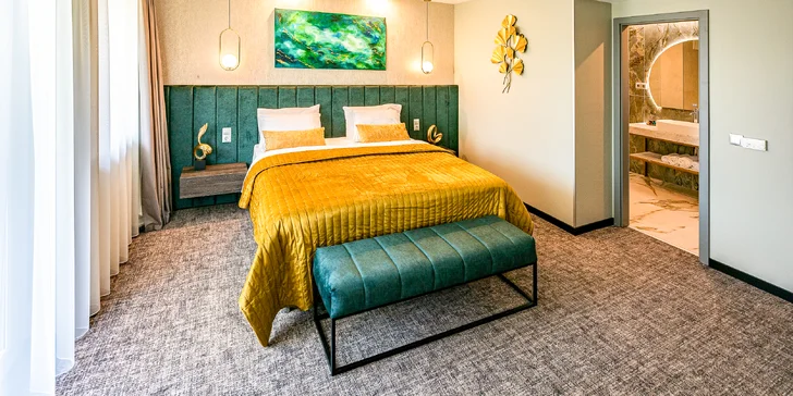 Rodinný 5* hotel u Balatonu: polopenze a neomezený vstup do 2 wellness zón, vlastní pláž