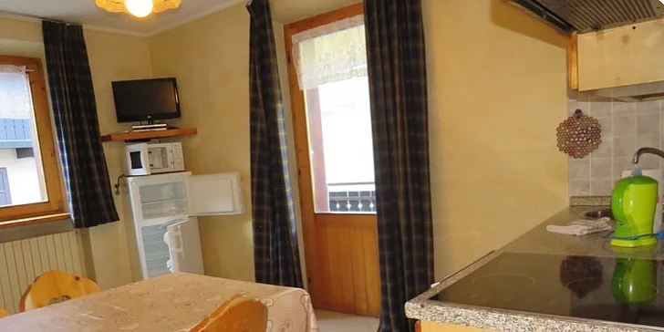 Italské lyžování v Livignu: Apt. dům Francesca, 50 metrů od sjezdovek, skipas na 6 dní