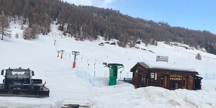 Italské lyžování v Livignu: Apt. dům Francesca, 50 metrů od sjezdovek, skipas na 6 dní