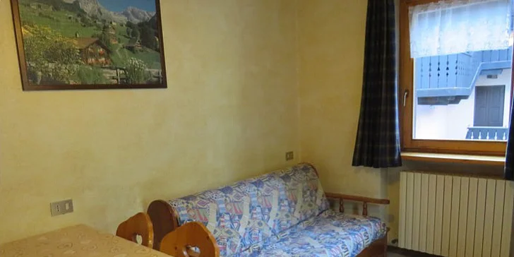 Italské lyžování v Livignu: Apt. dům Francesca, 50 metrů od sjezdovek, skipas na 6 dní