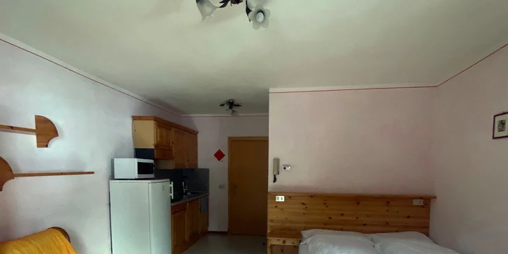 Italské lyžování v Livignu: Apt. dům Francesca, 50 metrů od sjezdovek, skipas na 6 dní