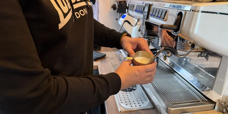 Baristický kurz & latte art pro 1 nebo 2 osoby: vaše první kroky do světa kávy