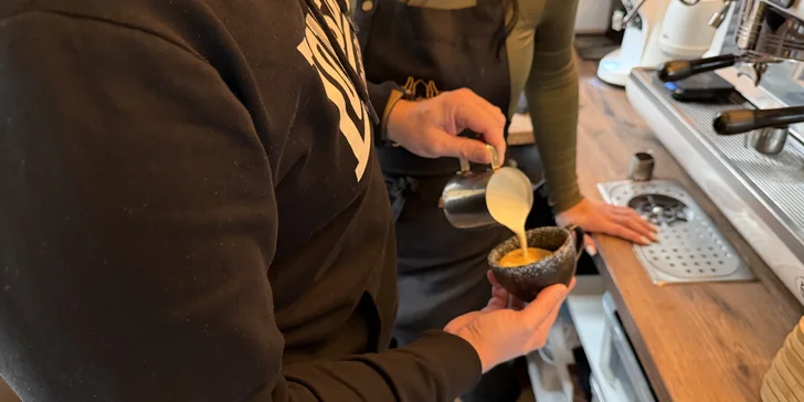 Baristický kurz & latte art pro 1 nebo 2 osoby: vaše první kroky do světa kávy