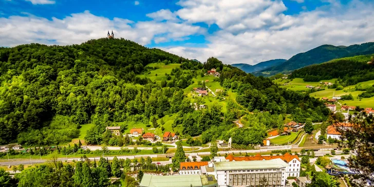 Slovinské termály Laško: adults only hotel, polopenze i vstup do lázní a bazénu