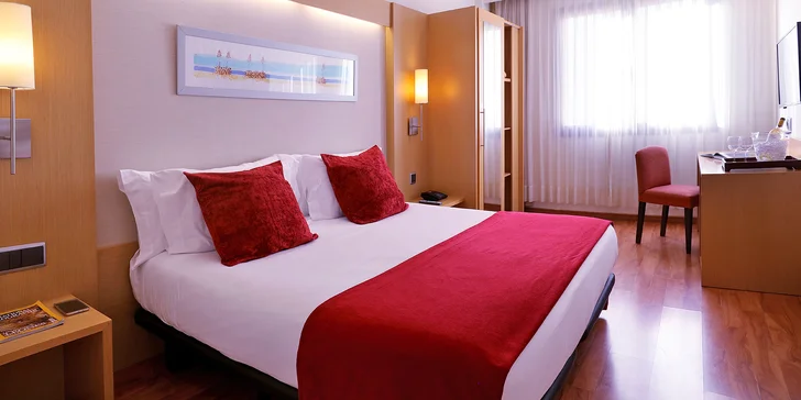 Pobyt v srdci Barcelony se snídaní: hotel pár minut od ulice La Rambla a 4 km od Sagrada Família