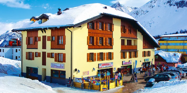 Na lyže do italského Passo del Tonale: apartmán přímo na svahu, 6denní skipas i instruktor zdarma