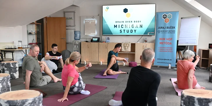 Zážitkový víkendový kurz Wim Hofovy metody pod vedením zkušeného instruktora, vč. plné penze