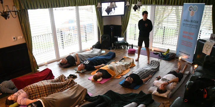 Zážitkový víkendový kurz Wim Hofovy metody pod vedením zkušeného instruktora, vč. plné penze