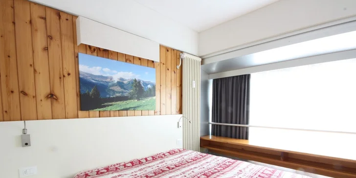 Lyžování v Dolomitech: 3* hotel s polopenzí, krytý bazén, 100 metrů od skiareálu, 6denní skipas