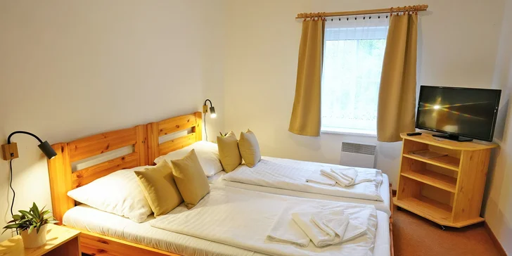 Relax kousek od Boskovic: pobyt se snídaní či polopenzí nebo i pivní lázní