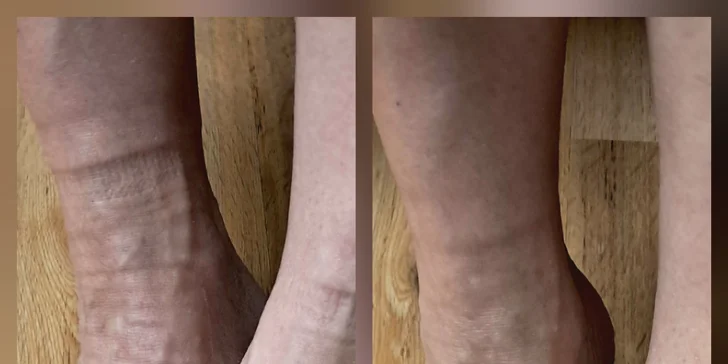 Kompletní mokrá pedikúra s lakováním nebo odolným Shellacem