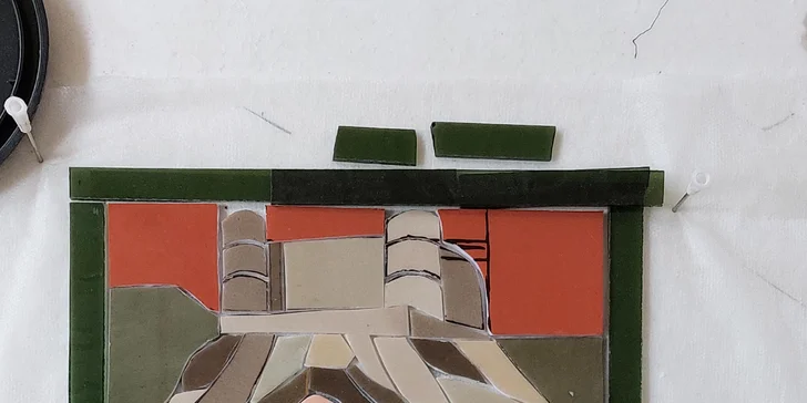 Jednodenní či dvoudenní kurz mozaiky ze skla i kamene pro 1 osobu