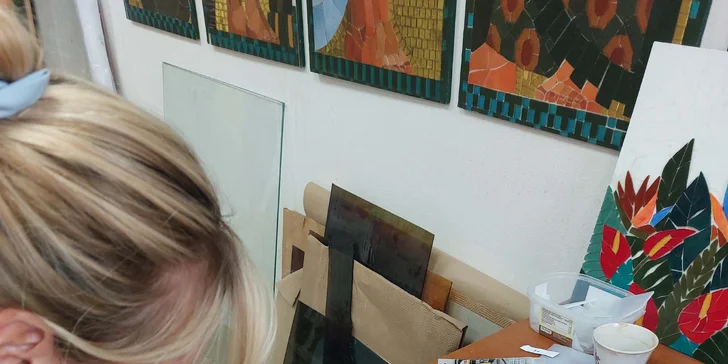 Jednodenní či dvoudenní kurz mozaiky ze skla i kamene pro 1 osobu