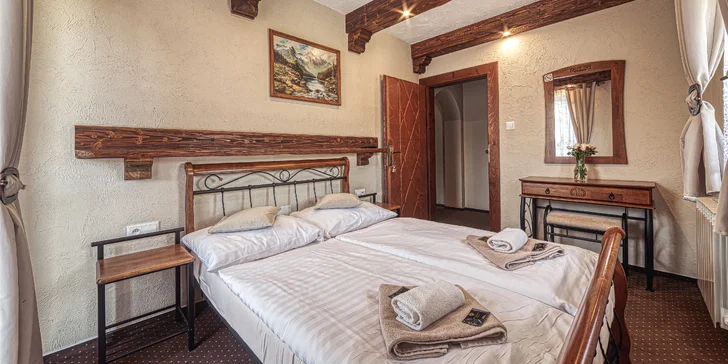 Dovolená v malebném Ždiaru: snídaně a vstup do venkovního wellness