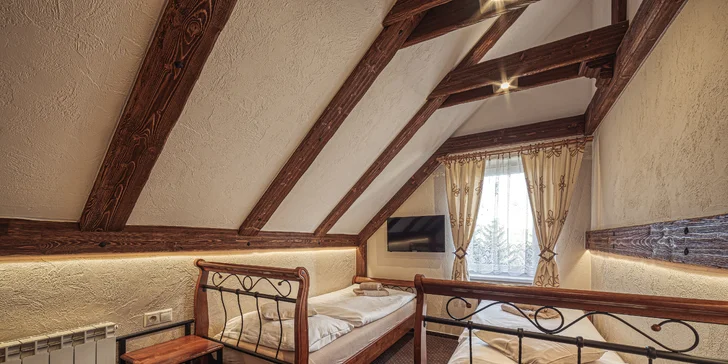 Dovolená v malebném Ždiaru: snídaně a vstup do venkovního wellness