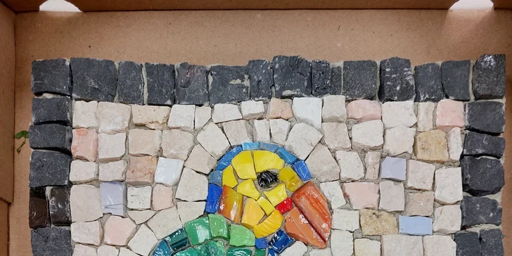 Jednodenní či dvoudenní kurz mozaiky ze skla i kamene pro 1 osobu