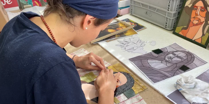 Jednodenní či dvoudenní kurz mozaiky ze skla i kamene pro 1 osobu