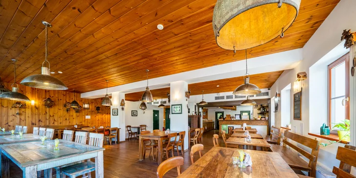 Šumavská Modrava: vybavené apartmány pro dva či rodinu, vč. polopenze i privátního wellness