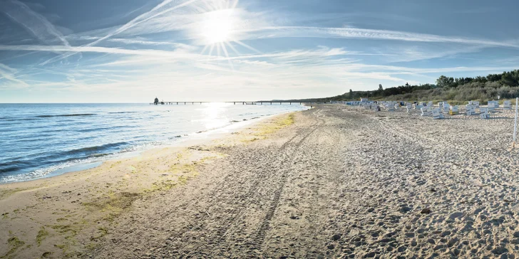Dovolená u Baltu: 3* hotel přímo na pláži, vč. polopenze a neomezeného vstupu do wellness