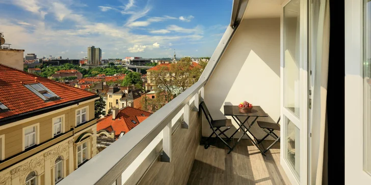 4* hotelu Ametyst: pobyt se snídaní pro dva v historické Praze