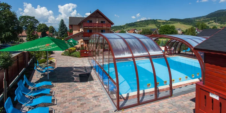 Pobyt v oblíbeném penzionu Motýľ*** u Bešeňové s polopenzí, wellness a množstvím aktivit