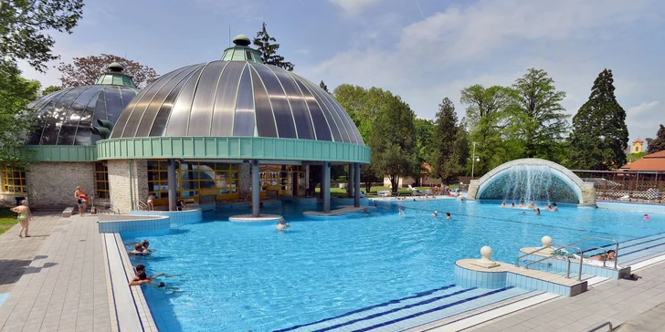 Vítejte v Maďarsku: wellness pobyt s polopenzí, masáží a přímým vstupem do lázní