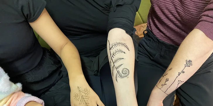 Dočasné tetování: 4hodinový workshop malování hennou vč. občerstvení
