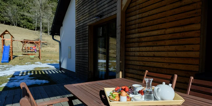 Luxusní apartmán v Beskydech na Bílé: až pro 4 osoby, vč. finské sauny