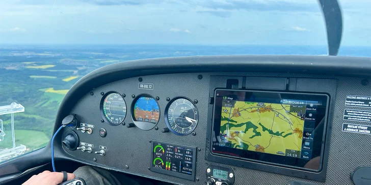 Seznamovací let v Ellipse spirit RG: 15, 30 nebo 60 minut ve vzduchu i možnost řízení