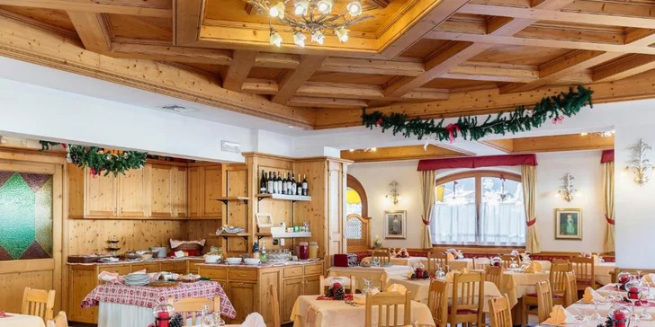 Monte Civetta: hotel La Montanina*** s wellness a polopenzí, skipas i garance sněhu