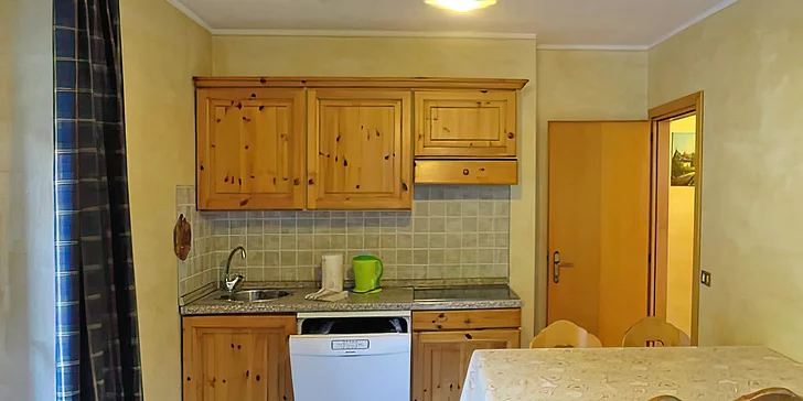 Italské lyžování v Livignu: Apt. dům Francesca, 50 metrů od sjezdovek, skipas na 6 dní