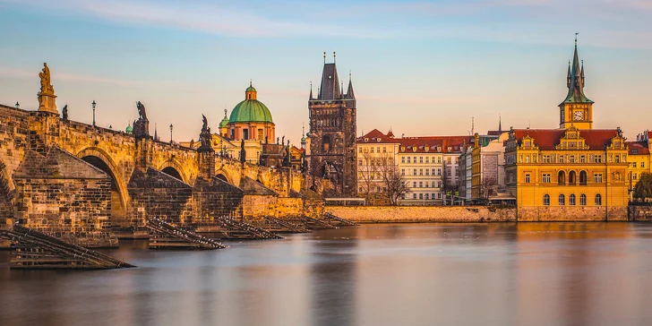 Pobyt v centru Prahy se snídaní: 5 minut od Karlova mostu, 10 minut na Staroměstské nám.