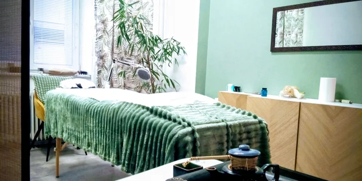 Masáže v centru Opavy v délce 30 nebo 60 min.: bambusová, lávové kameny, havajská ad.