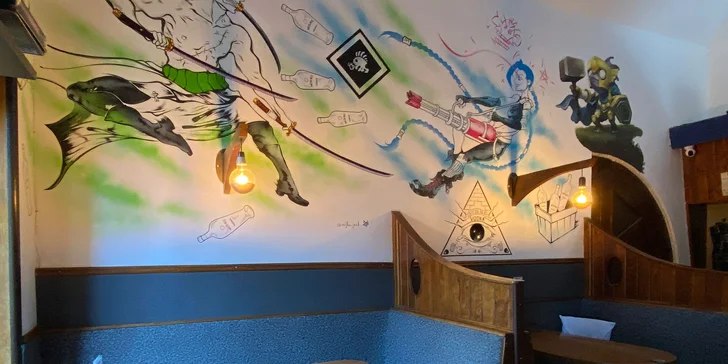 Svět her a skvělých drinků: otevřené vouchery na 300 až 1000 Kč do gaming baru