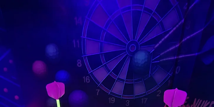 UV minigolf u Karlova mostu: 18jamková zábava v neonovém a graffiti stylu