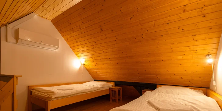 Penzion na Pováží se snídaní či polopenzí a vstupem do privátního wellness