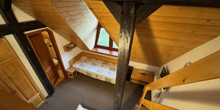 Penzion na Pováží se snídaní či polopenzí a vstupem do privátního wellness