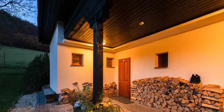 Penzion na Pováží se snídaní či polopenzí a vstupem do privátního wellness