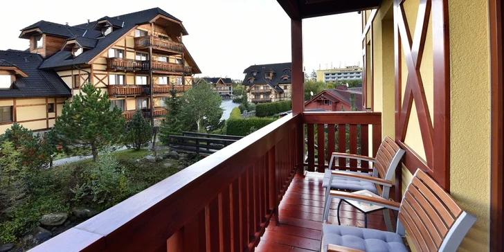 Dovolená v Tatranské Lomnici: 4* apartmány se snídaní a vstupem do wellness